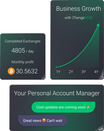 Scambio, elaborazione e custodia di criptovalute