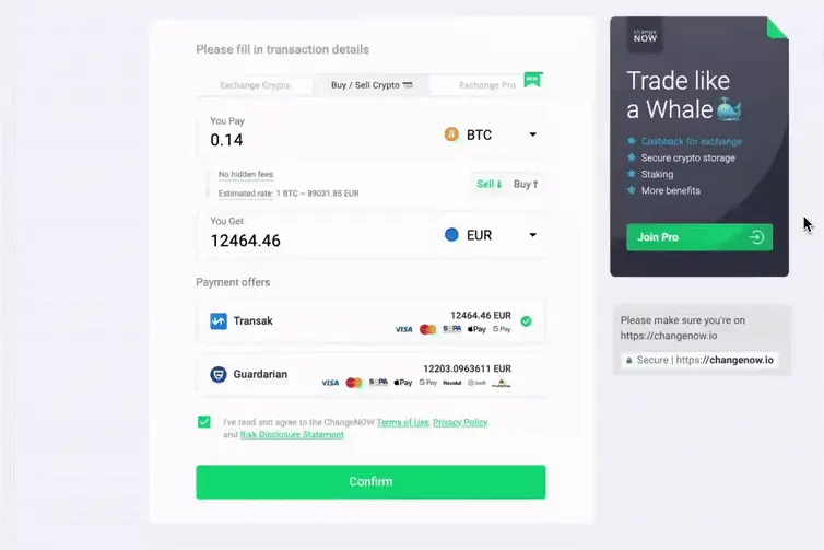 Выберите валюту и способ выплаты